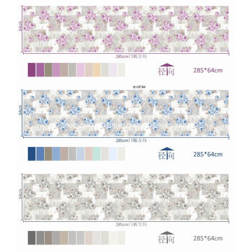 Popular Luxury Pigment Printed Bed Sheet Fabric